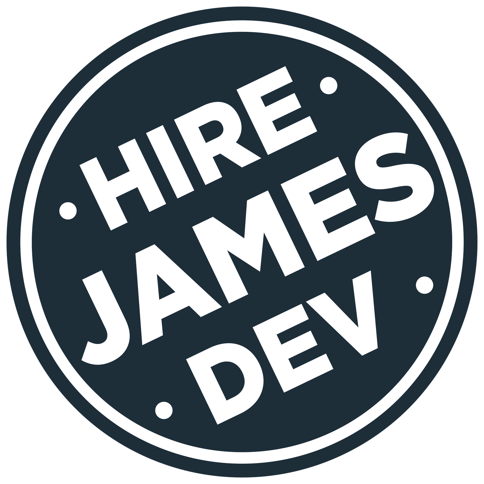 HireJames.dev logo.